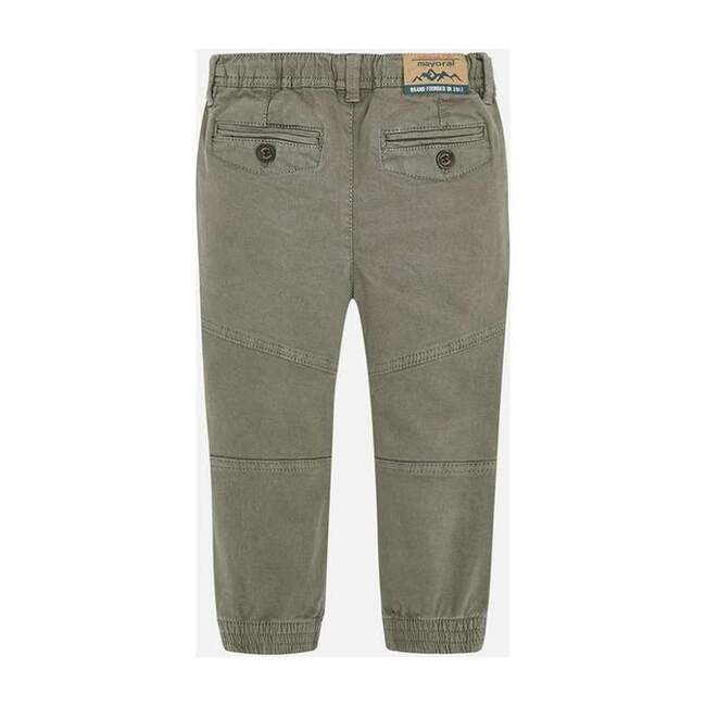 Jogger Pants, Green Khaki - Pants - 2