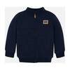 Dark Pullover, Navy - Sweaters - 1 - thumbnail