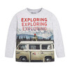 Pearl Exploring T-Shirt, Gray - Tees - 1 - thumbnail