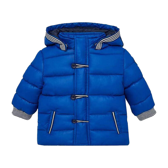 Fjord Padded Coat, Blue - Mayoral Outerwear | Maisonette