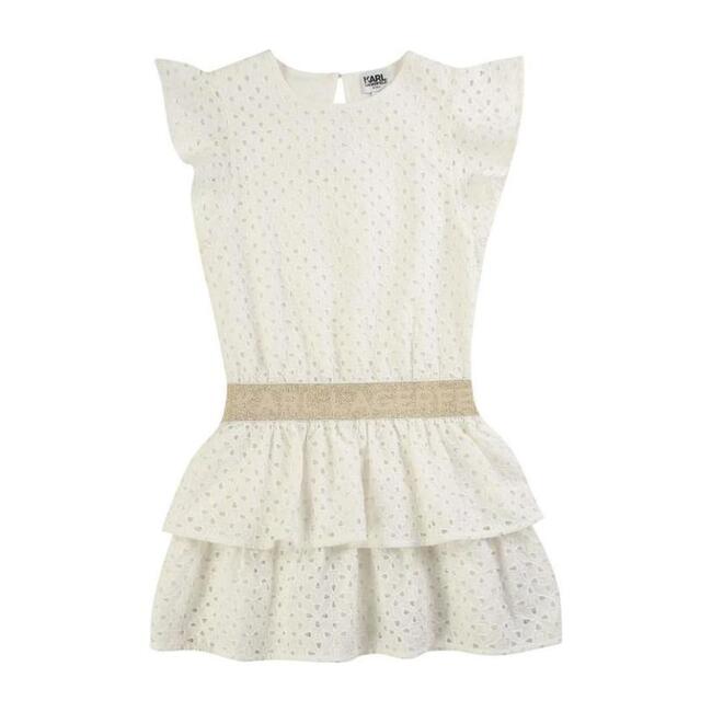 Lace Dress, White