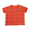 Knit Zipper Poncho, Coral - Sweaters - 2