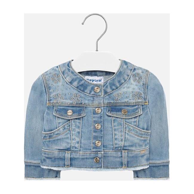 Faded Denim Jacket, Blue