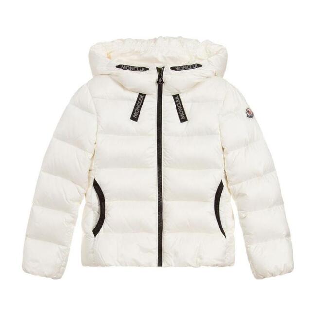 Jacket, Natural White - Moncler Outerwear | Maisonette
