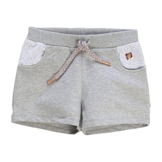 Drawstring Shorts, Gray