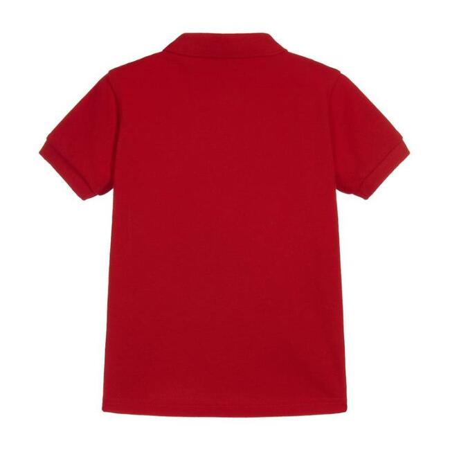 Short Sleeve Polo, Red White and Navy - Polo Shirts - 2