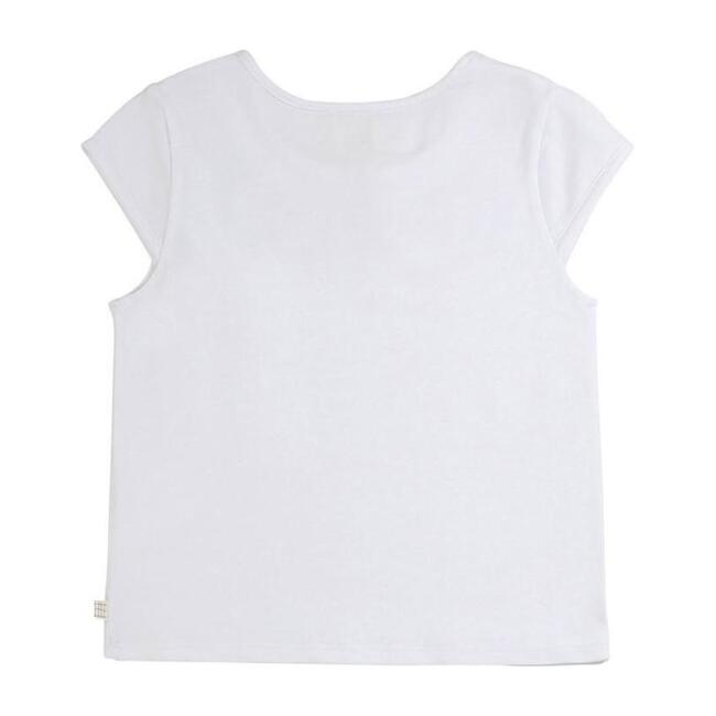 Embroidered T-Shirt, White