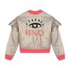 Bomber Jacket, Gold - Jackets - 2