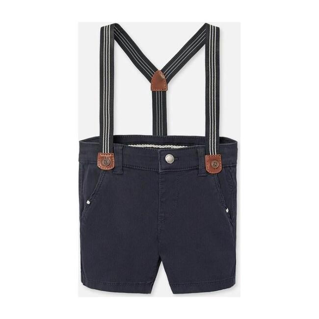 Bermuda Overalls, Navy - Overalls - 1