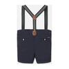 Bermuda Overalls, Navy - Overalls - 2
