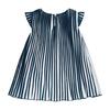 Striped Dress, Navy - Dresses - 2
