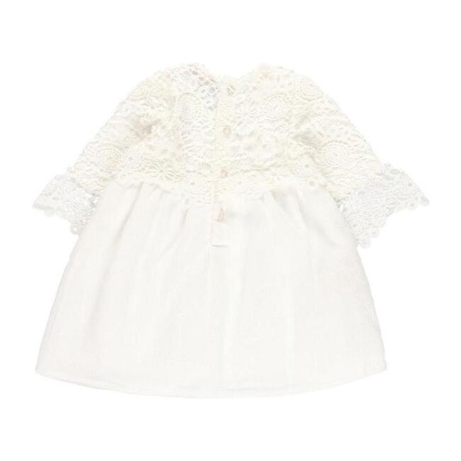 Long Sleeve Dress, White