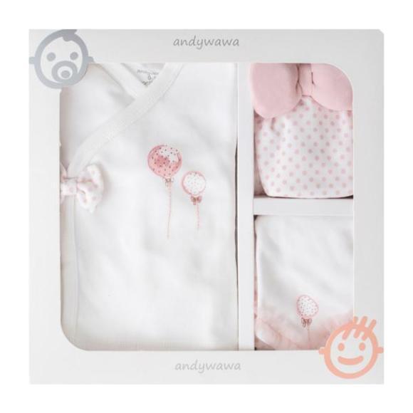 5pc Pink Balloons Homecoming Set, Ecru - Mixed Apparel Set - 1