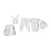 5pc Penguin Homecoming Set, Cream - Mixed Apparel Set - 2
