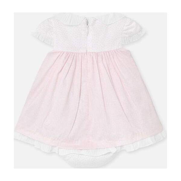 Baby Rose Dress & Hat Set, Pink
