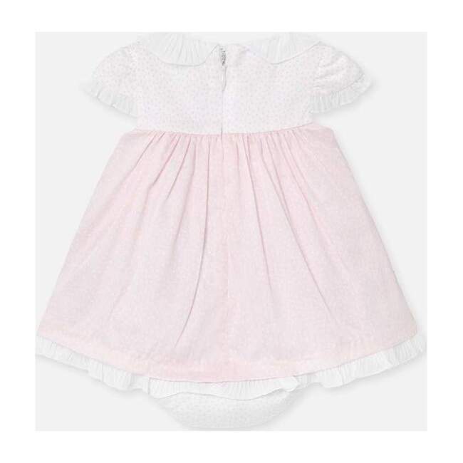 Baby Rose Dress & Hat Set, Pink