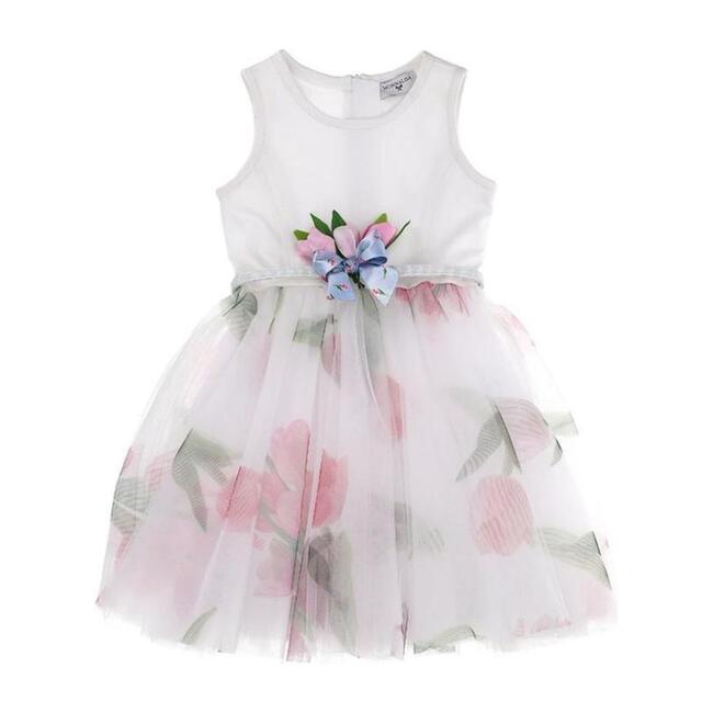 Bianco Caramella Dress, White