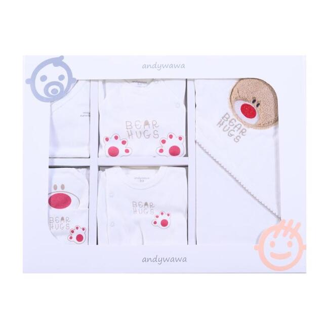 10 pc Bear Hugs Homecoming Set, Ecru - Mixed Apparel Set - 1