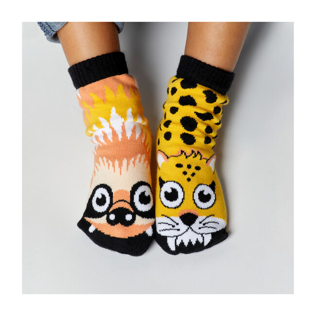 Sloth & Cheetah, Mismatched Socks Set