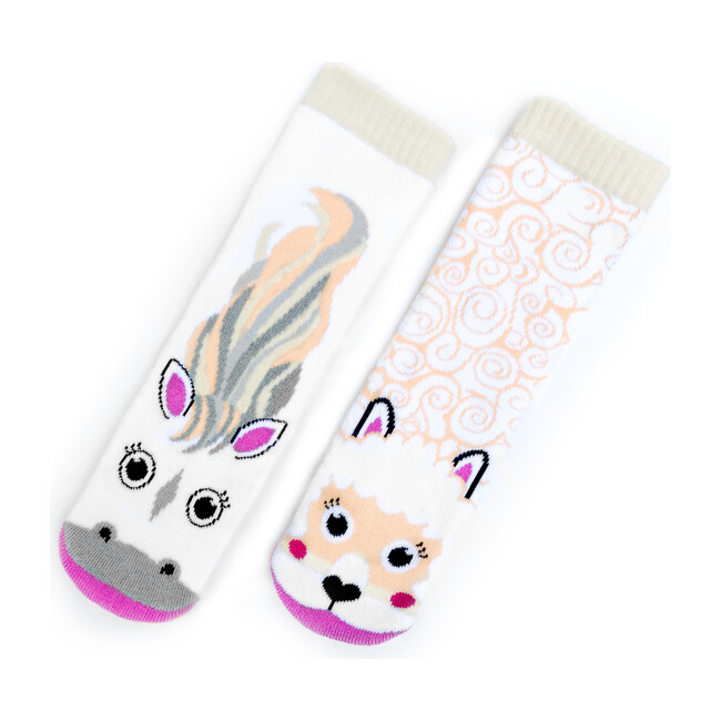 Horse & Alpaca, Mismatched Socks Set