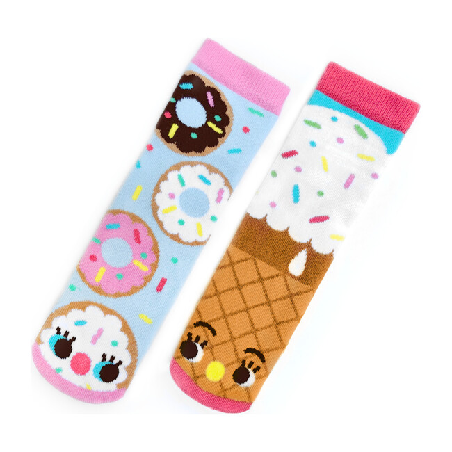 Donut & Ice Cream, Mismatched Socks Set