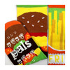 Burger & Fries, Mismatched Socks Set - Socks - 4
