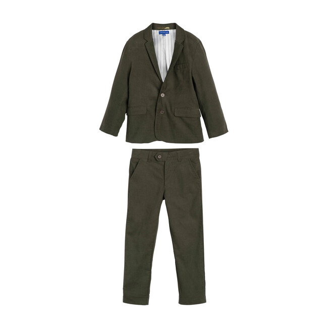 Adam Cord Suit, Evergreen