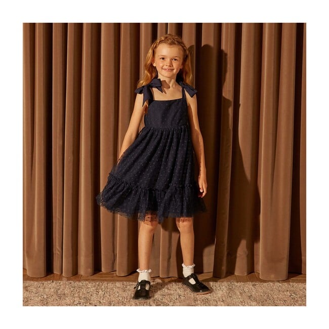 Anja Tulle Dress, Navy