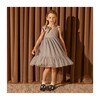 Anja Tulle Dress, Dusty Blue