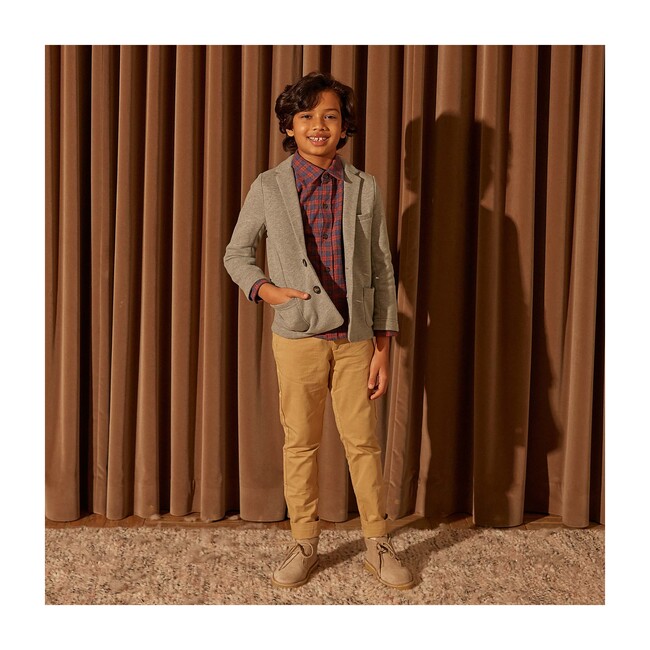 Ethan Soft Blazer, Heather Grey