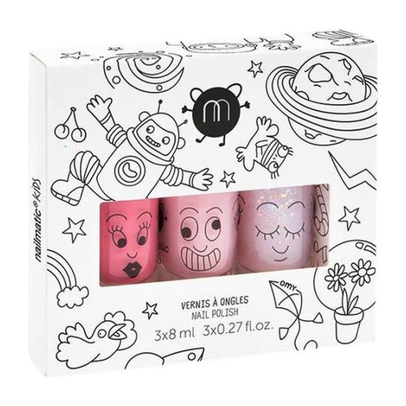 Nail Polish Set of 3, Cosmos