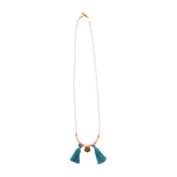 Mahara Necklace, Blue - Necklaces - 1