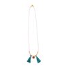 Mahara Necklace, Blue - Necklaces - 1 - thumbnail