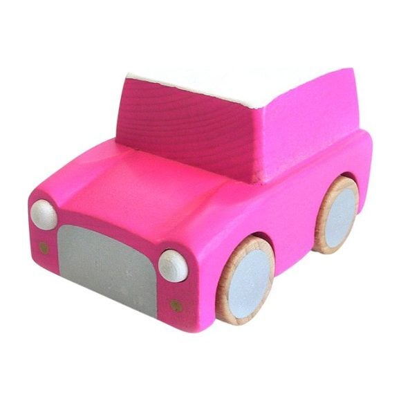 Kuruma Pull-Back Car, Pink