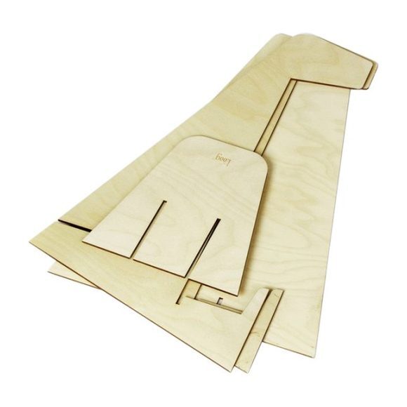 Pro 3-String Guitar Stand, Natural - Musical - 3