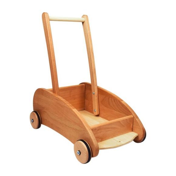 Wooden Push Wagon