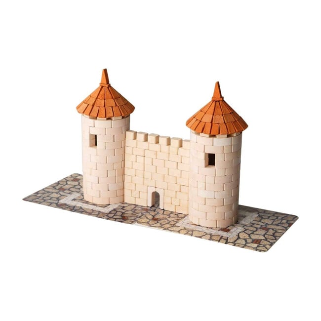 Two Tower Brick & Mortar Construction Set