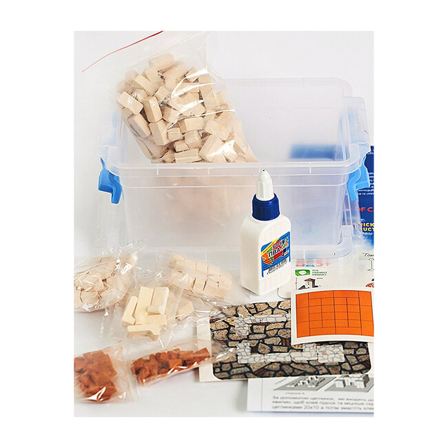 Two Tower Brick & Mortar Construction Set