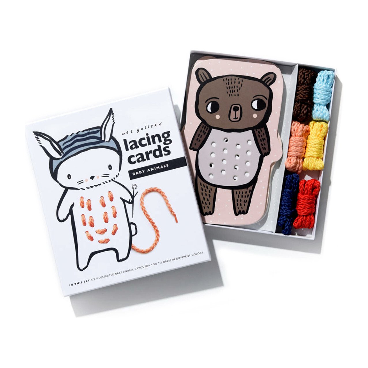 Baby Animal Lacing Cards