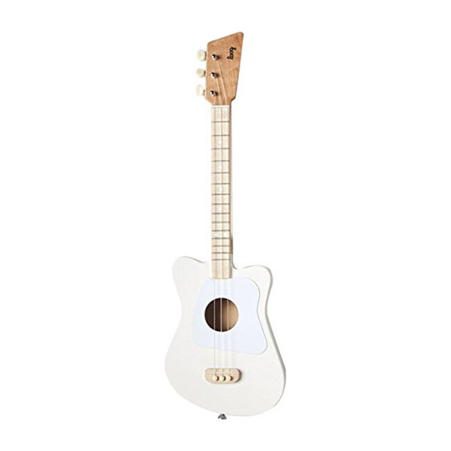 Mini 3-String Guitar, White - Musical - 1