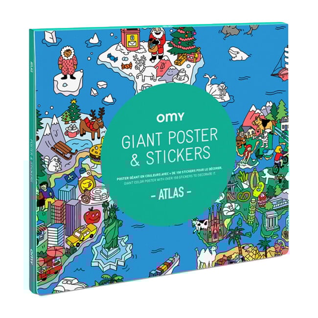 Atlas Sticker Poster - Arts & Crafts - 1