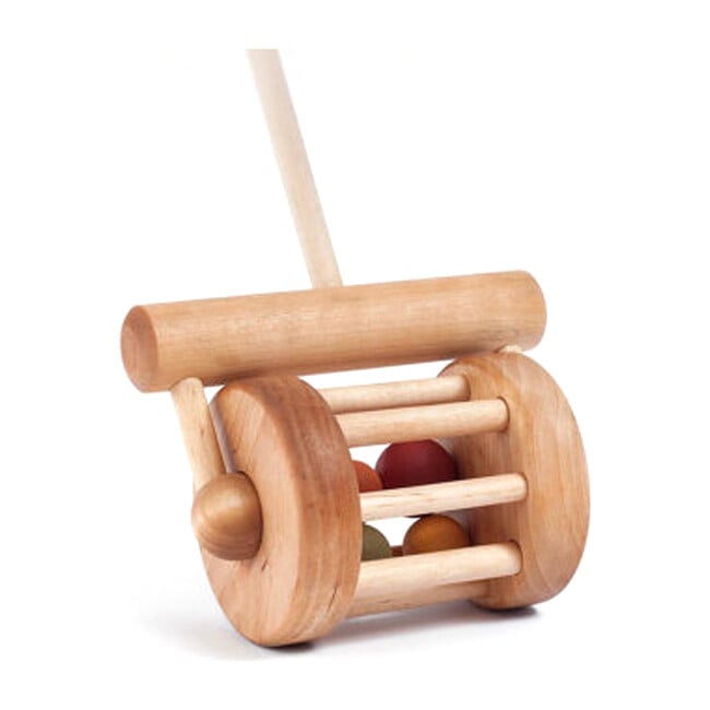 Wooden Rattle Push Toy