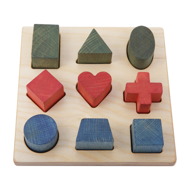 Wooden Shape Puzzle - Puzzles - 1