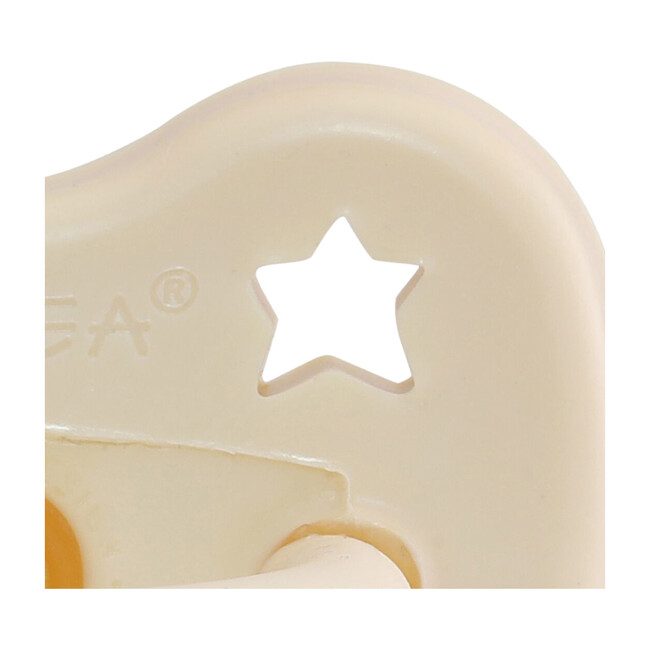 Round Pacifier, Milky White - Pacifiers - 2