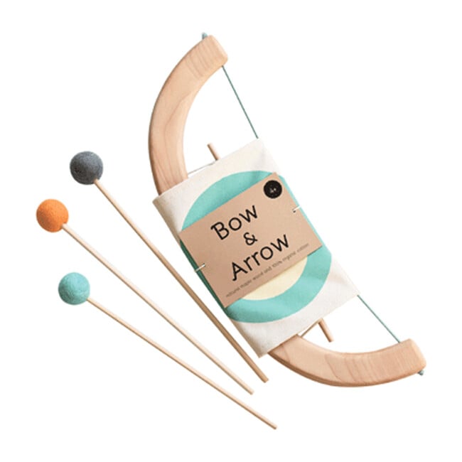 Bow and Arrow Play Set, Green
