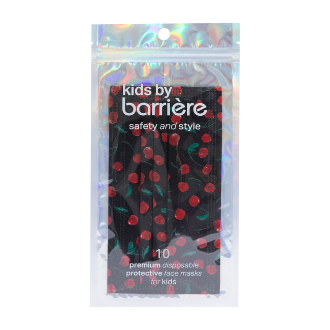 Kids Cherries Face Mask, 10 Pack