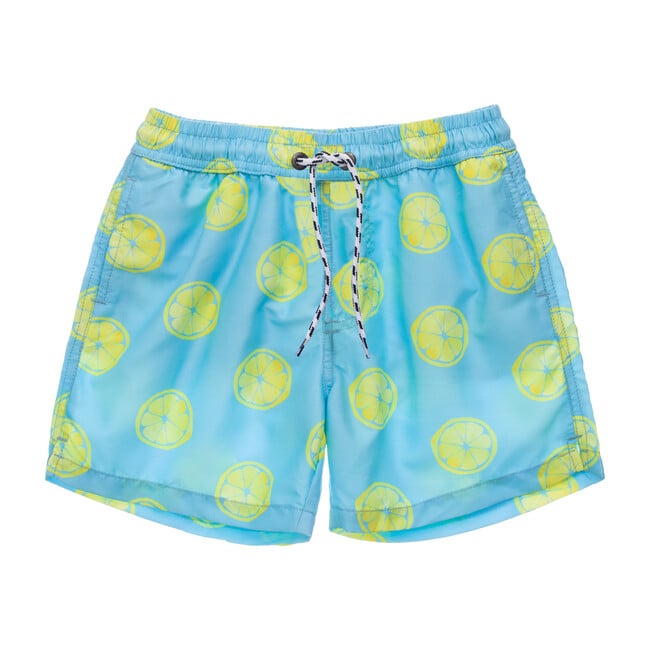 Lemon Slice Volley Board Short - Swim Trunks - 1