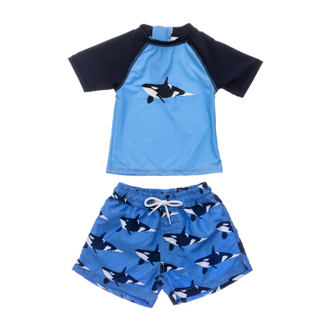 Orca Ocean Baby Short Sleeve Set