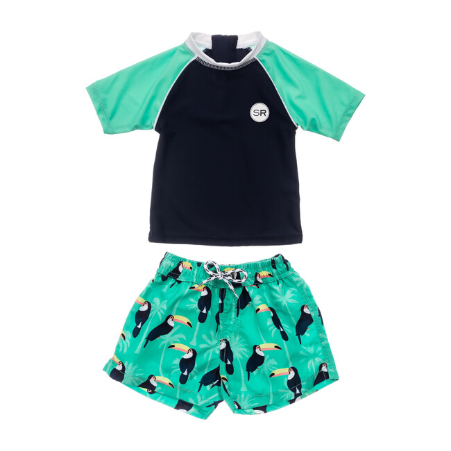 Toucan Talk Baby Short Sleeve Set
