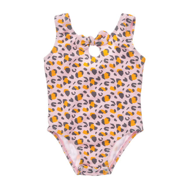 Leopard Love Bow Swimsuit